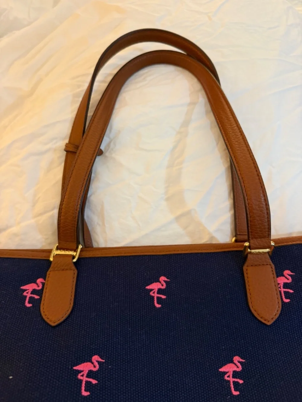Ralph Lauren flamingo purse - Picture 4 of 5